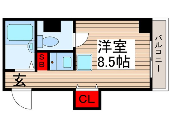 キャタデイマンション入谷上野の物件間取画像